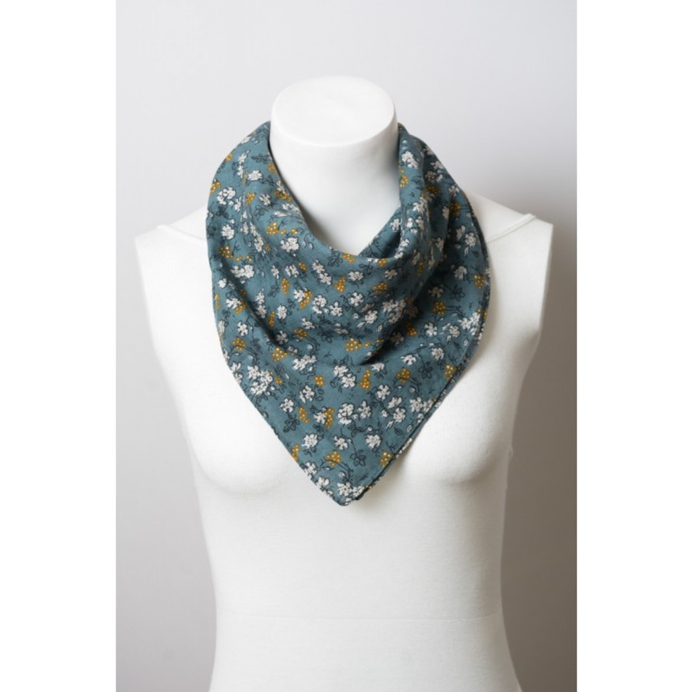 Spring Blossom Floral Bandana - Picture 4 of 4